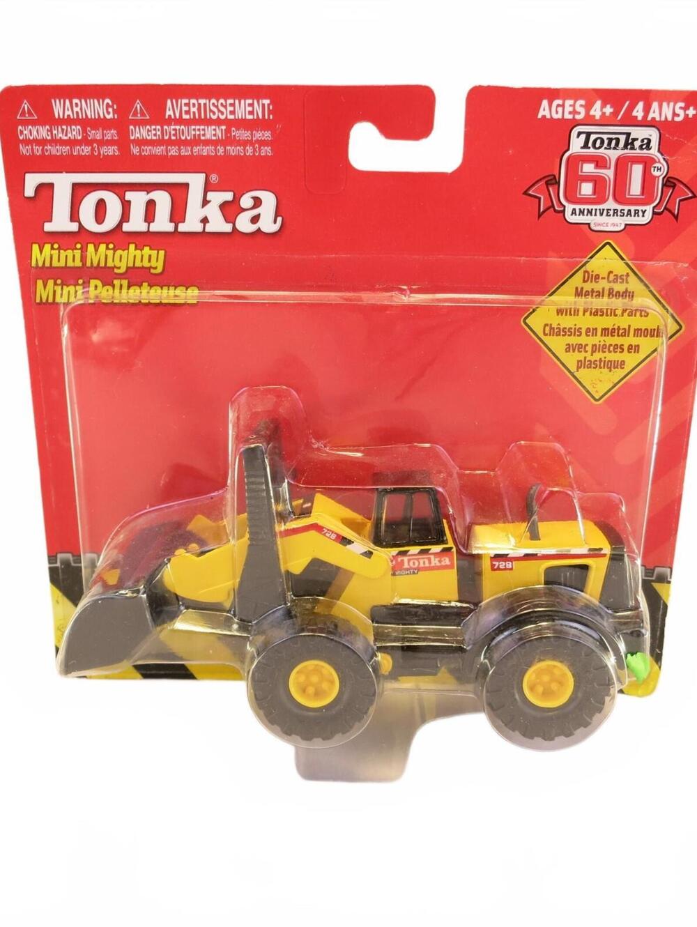 Tonka Mini Mighty Bulldozer Yellow 1:64 Diecast 21098